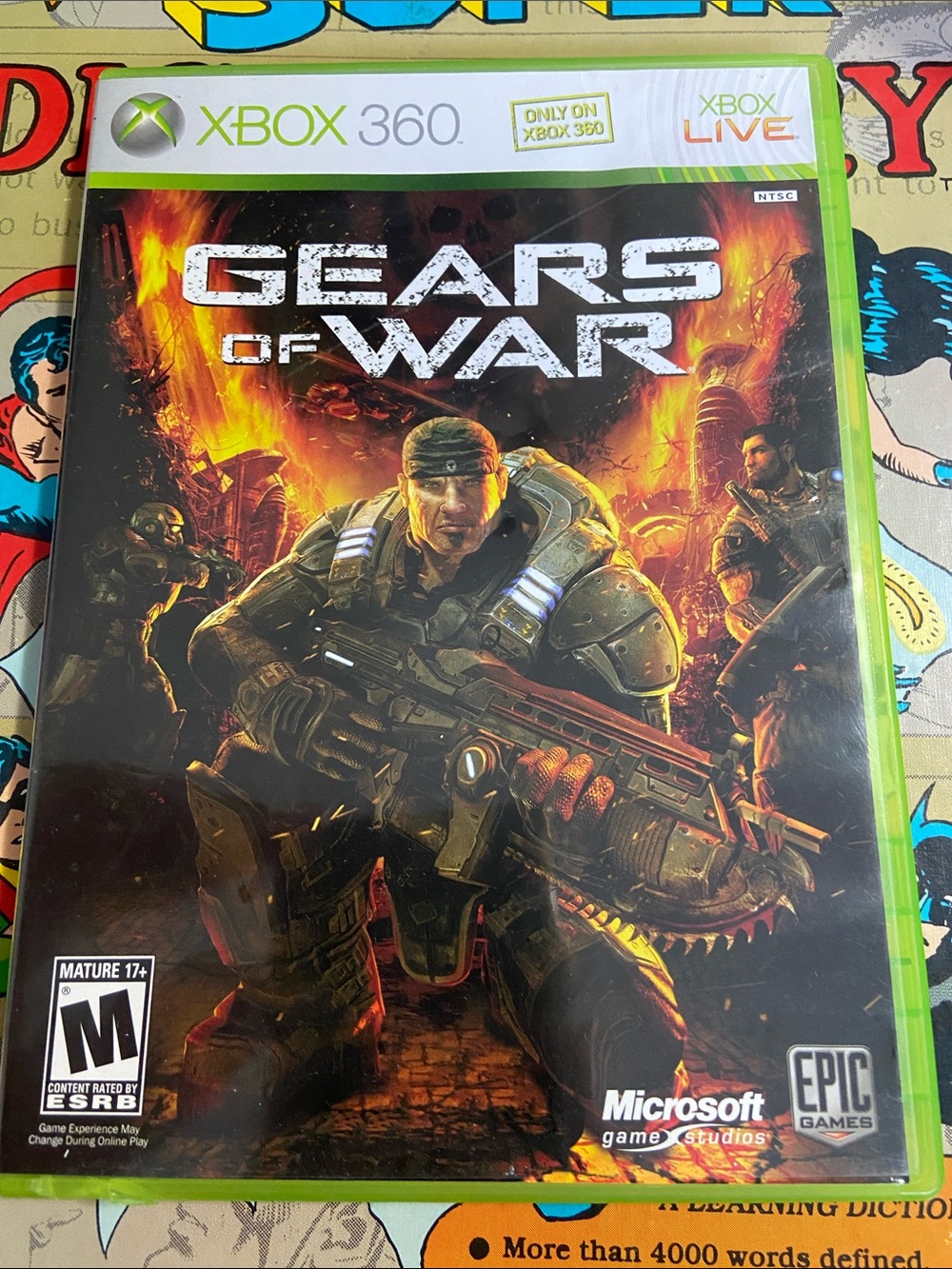 Gears of War (Microsoft Xbox 360, 2006) CIB Complete